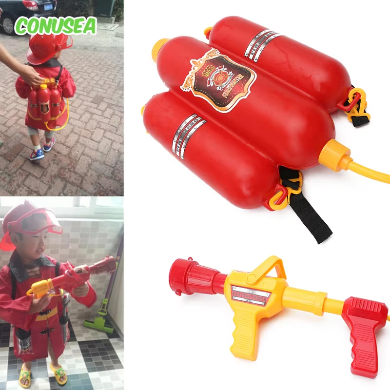 Kids Outdoor Activity Toys - Fire Backpack Water Gun Large Capacity