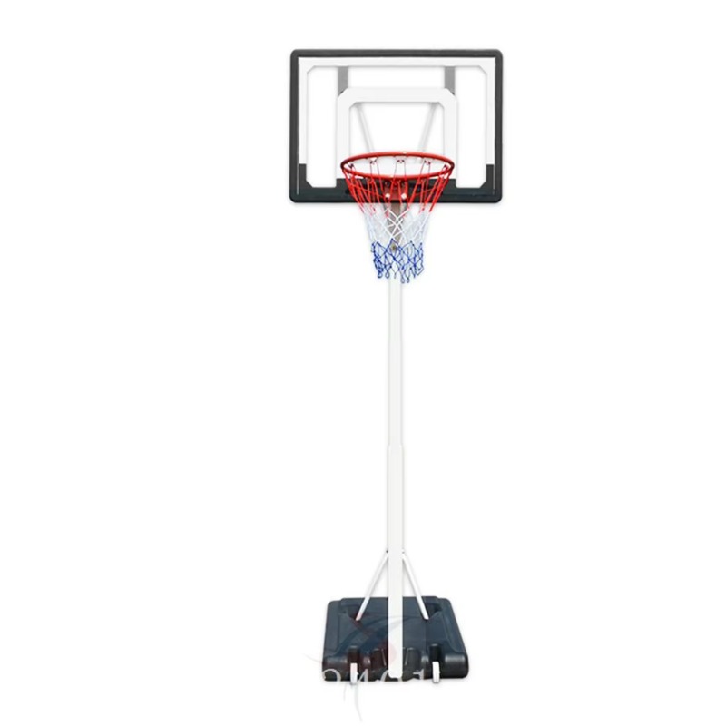 Kids Indoor Outdoor Games - Basketball Hoop System Adjustable Height Stable