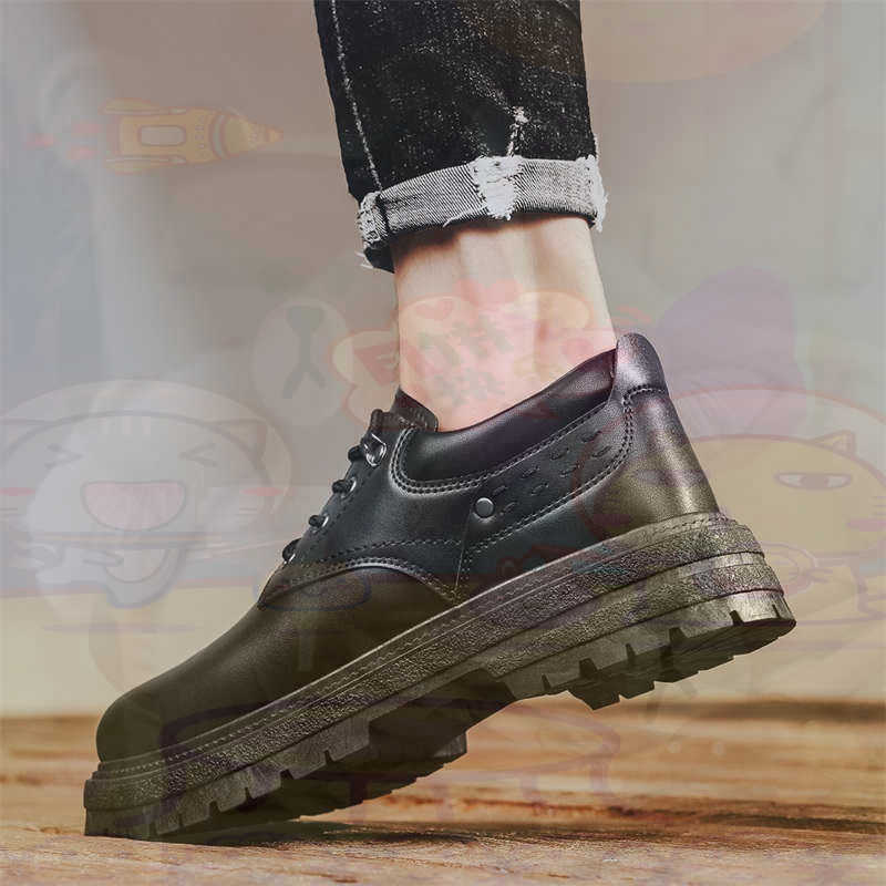 Kids Outdoor Gift Ideas - Dark Natural Leather Fashion Trainers Tennis