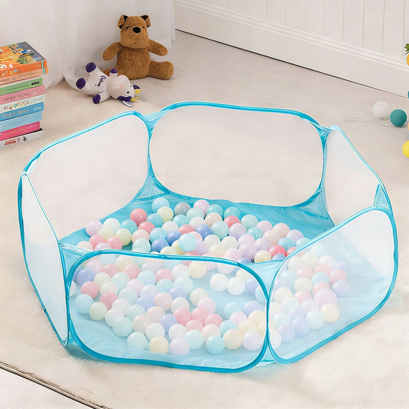 Kids Indoor Outdoor Games - 1.2M Ball Pit Ball Pool Foldable