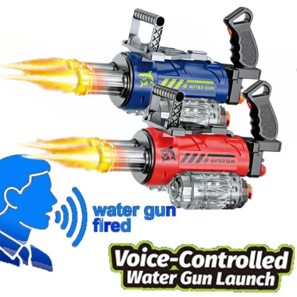 Kids Outdoor Voices - Electric Gatling Water Gun Toy Can