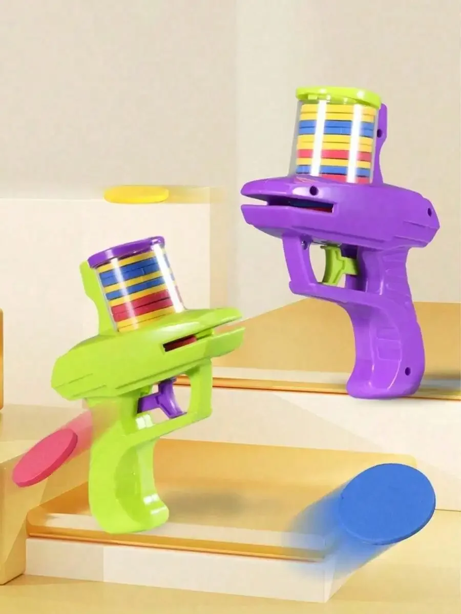 Kids Indoor Outdoor Games - 2026 Disc Launcher,Children's Outdoor Indoor Toys,Parent-Child