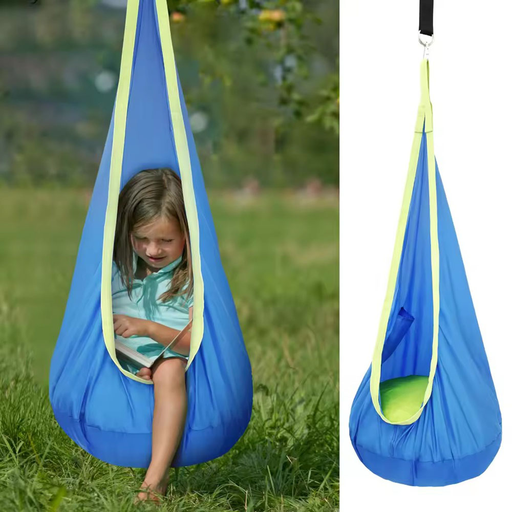 Kids Pod Swing Seat Nylon Hang - огляд і ціна Kids Outdoor Swing Chair
