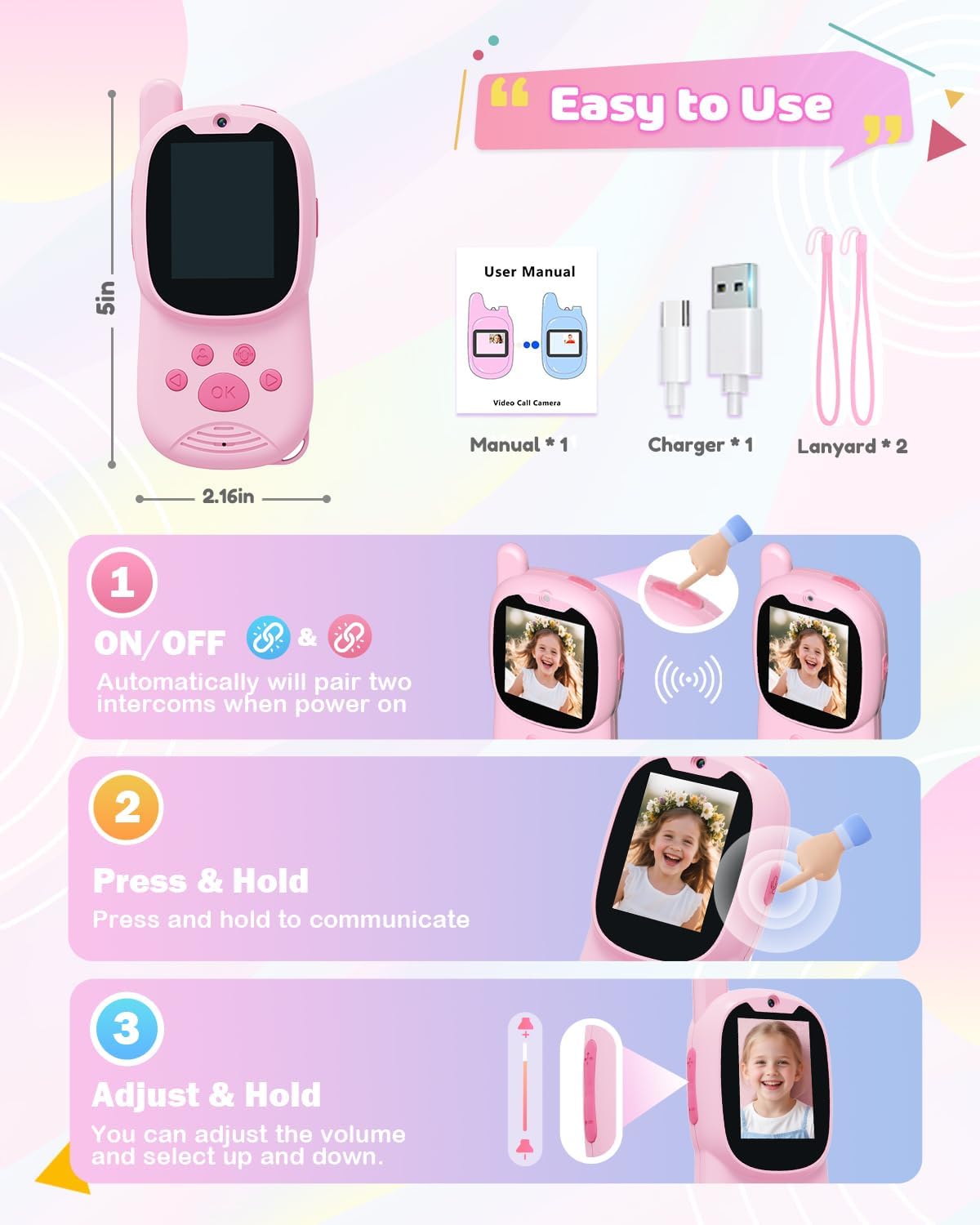 Walkie-Talkie 2-Pack Children' - огляд і ціна Kids Outdoor Voices