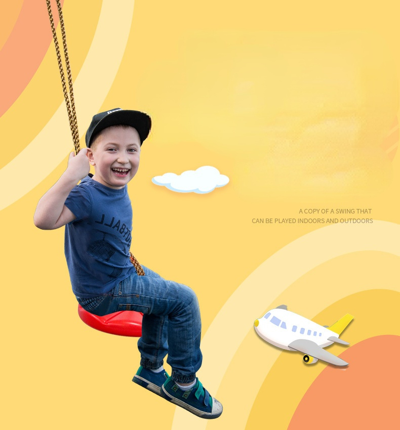 Children's Disc Swing Kid Indo - огляд і ціна Kids Outdoor Swing Chair