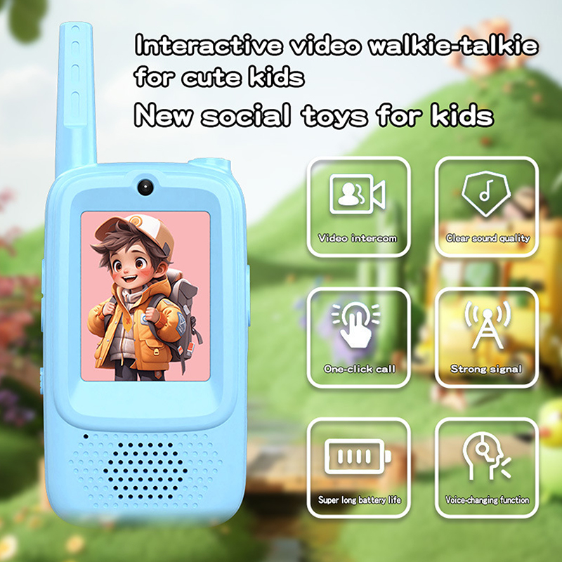 2pcs Video Walkie Talkies For  - огляд і ціна Kids Outdoor Voices