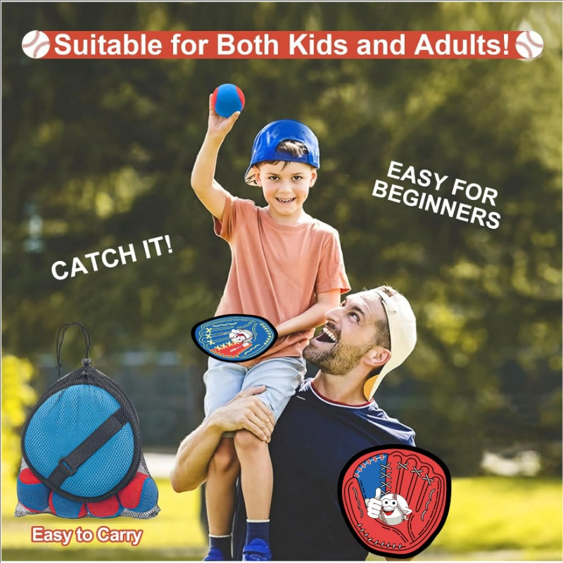 Toss and Catch Ball Set Outdoo - огляд і ціна Kids Outdoor Easter Toys