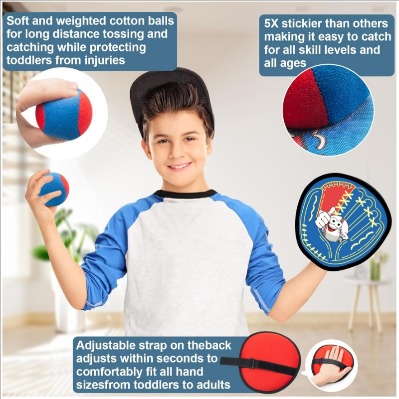 Toss and Catch Ball Set Outdoo - огляд і ціна Kids Outdoor Easter Toys