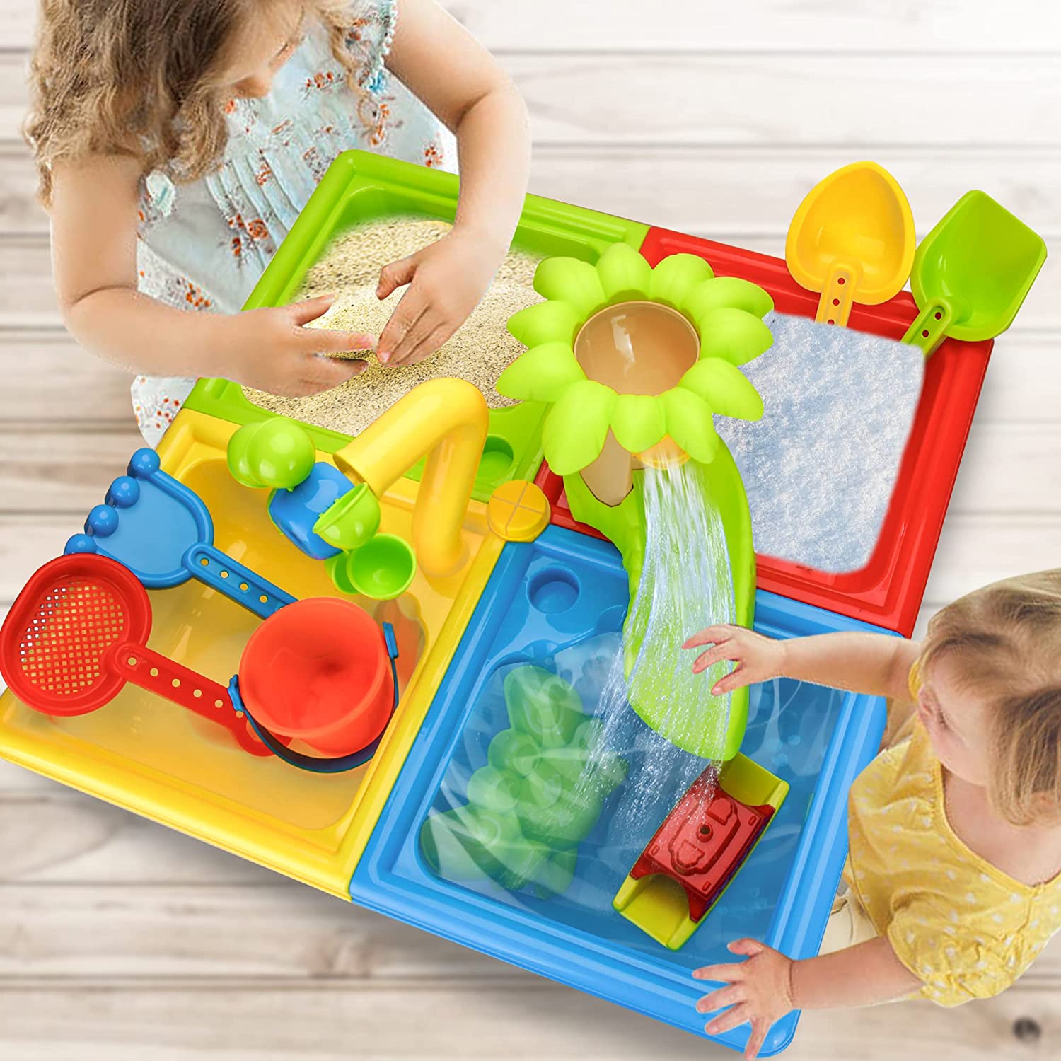 Beach Table Sand Play Toys Chi - огляд і ціна Kids Outdoor Table