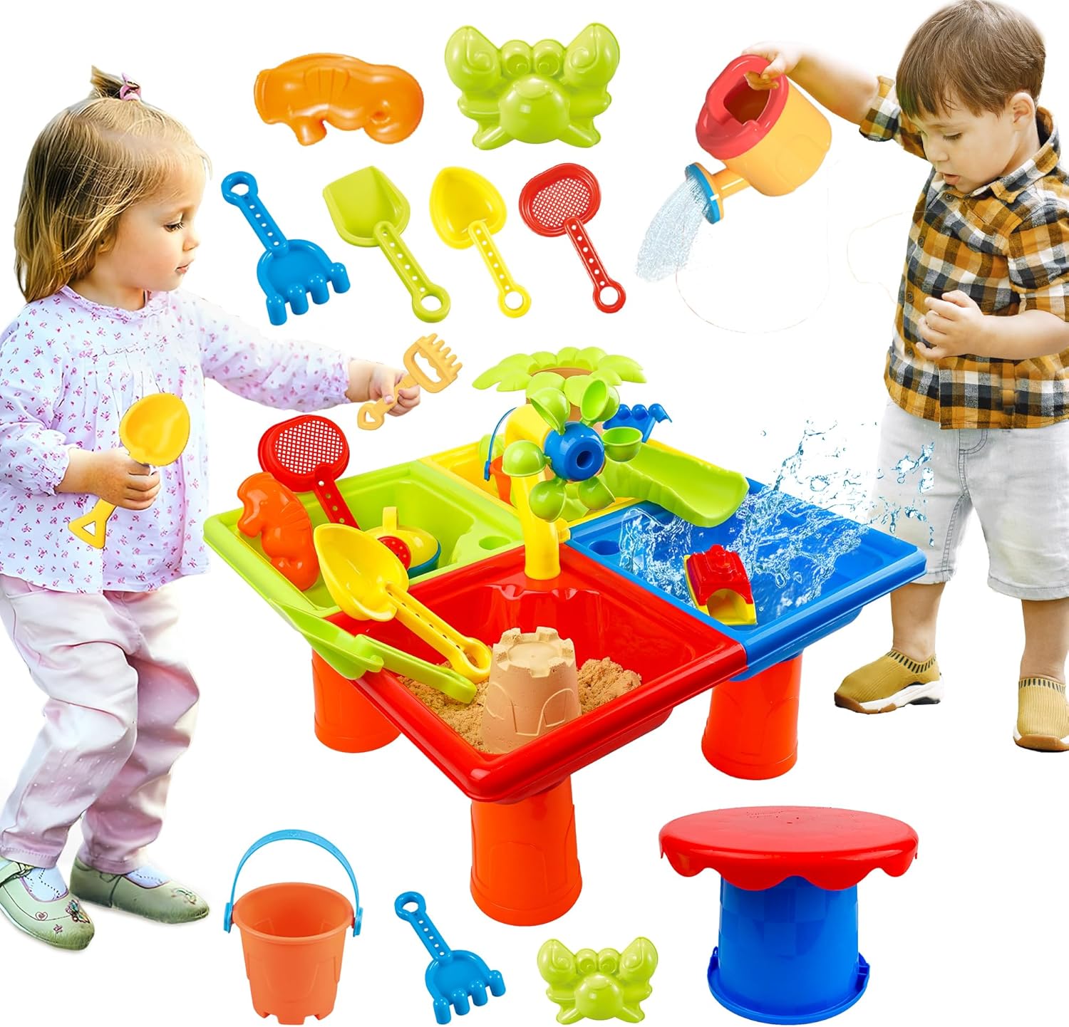 25 Pcs Summer Water Table for  - огляд і ціна Kids Outdoor Table