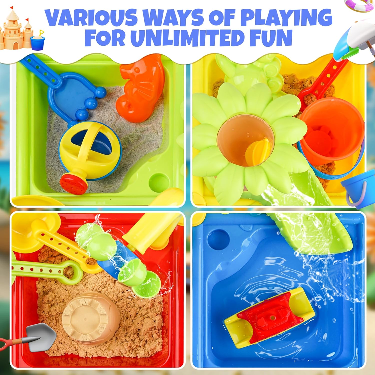 25 Pcs Summer Water Table for  - огляд і ціна Kids Outdoor Table