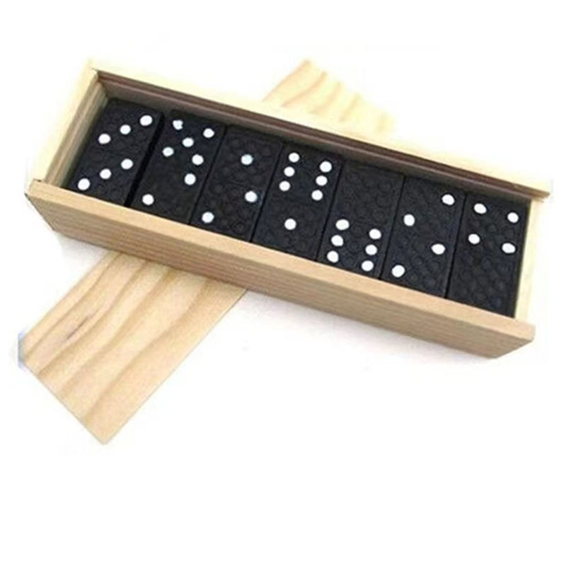 28pcs/Set Wooden Domino Board  - огляд і ціна Kids Outdoor Table