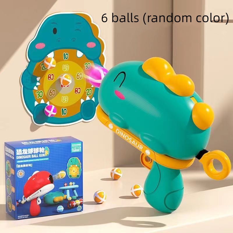 Kids Dinosaur Gun Sticky Ball  - огляд і ціна Kids Indoor Outdoor Games