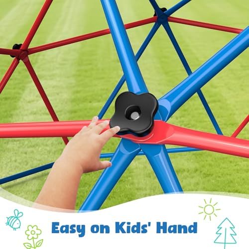 Clim Dome Swing Set with LED S - огляд і ціна Kids Outdoor Jungle Gym
