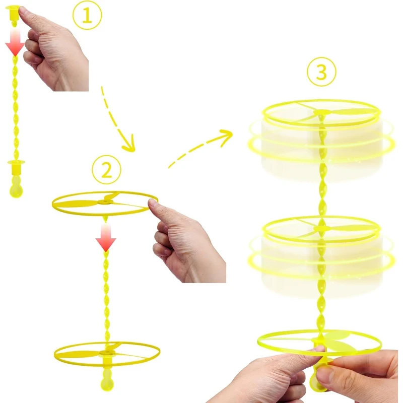 40pcs Flying Disc Toy Twisty H - огляд і ціна Kids Outdoor Easter Toys