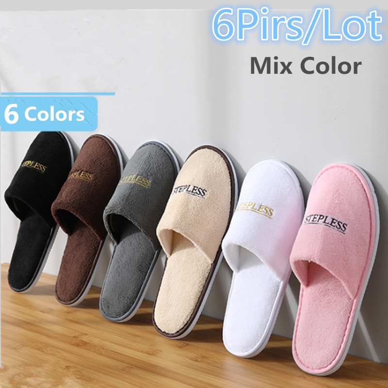 6 Pairs/Lot Winter Slippers Me - огляд і ціна Kids Indoor Outdoor Slippers