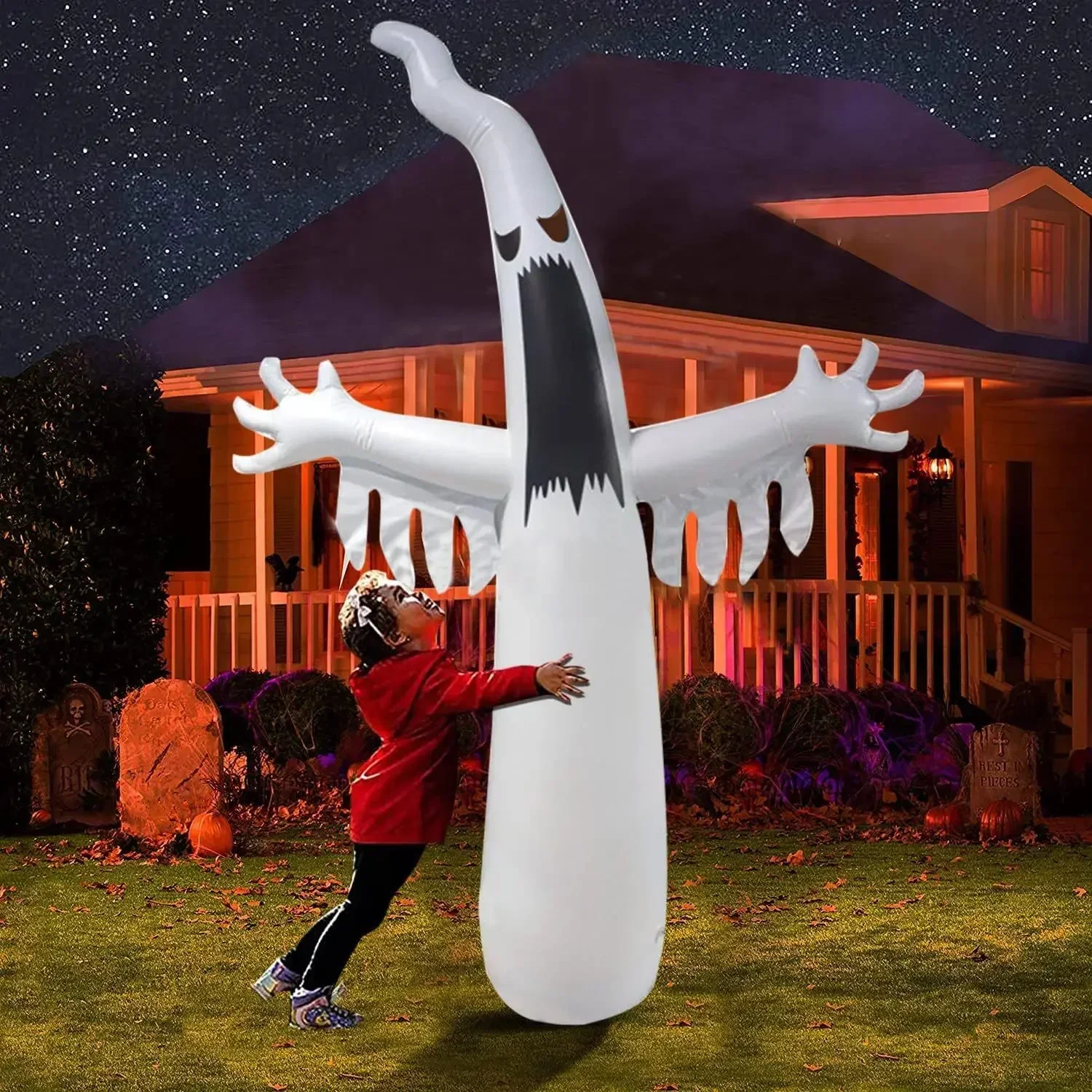 Halloween Inflatable Scary Gho - огляд і ціна Kids Outdoor Easter Toys