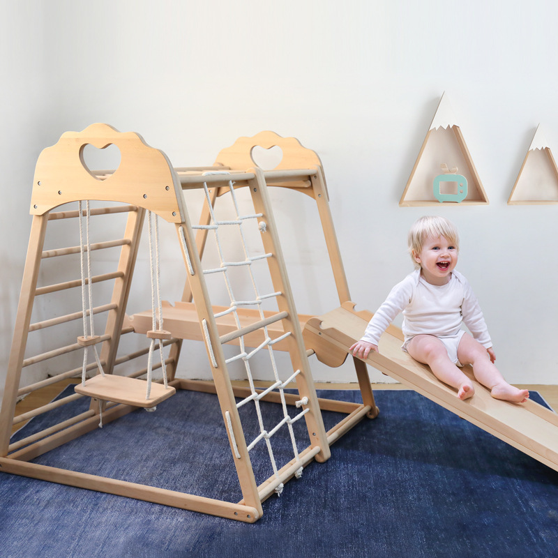 Jungle Gym Kids Outdoor Wooden - огляд і ціна Kids Outdoor Jungle Gym