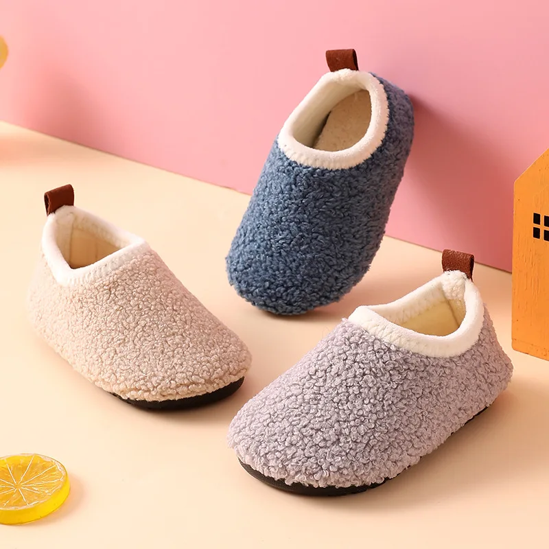 Children Cotton Slippers Solid - огляд і ціна Kids Indoor Outdoor Slippers