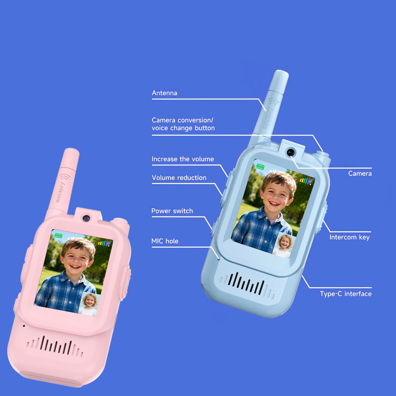 Children's 2-Pack Video Walkie - огляд і ціна Kids Outdoor Voices