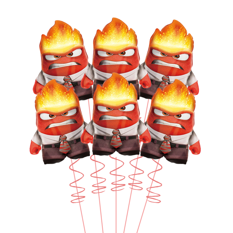 6pcs Hot Inside Out2 Balloons  - огляд і ціна Kids Outdoor Easter Toys