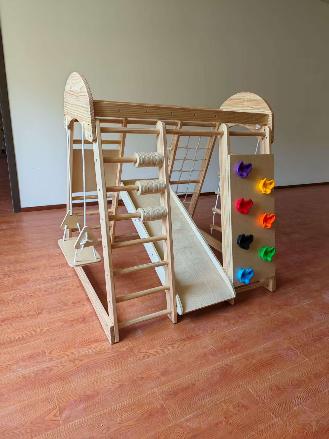 Wooden Kids Climbing Frame Lad - огляд і ціна Kids Indoor Outdoor Games