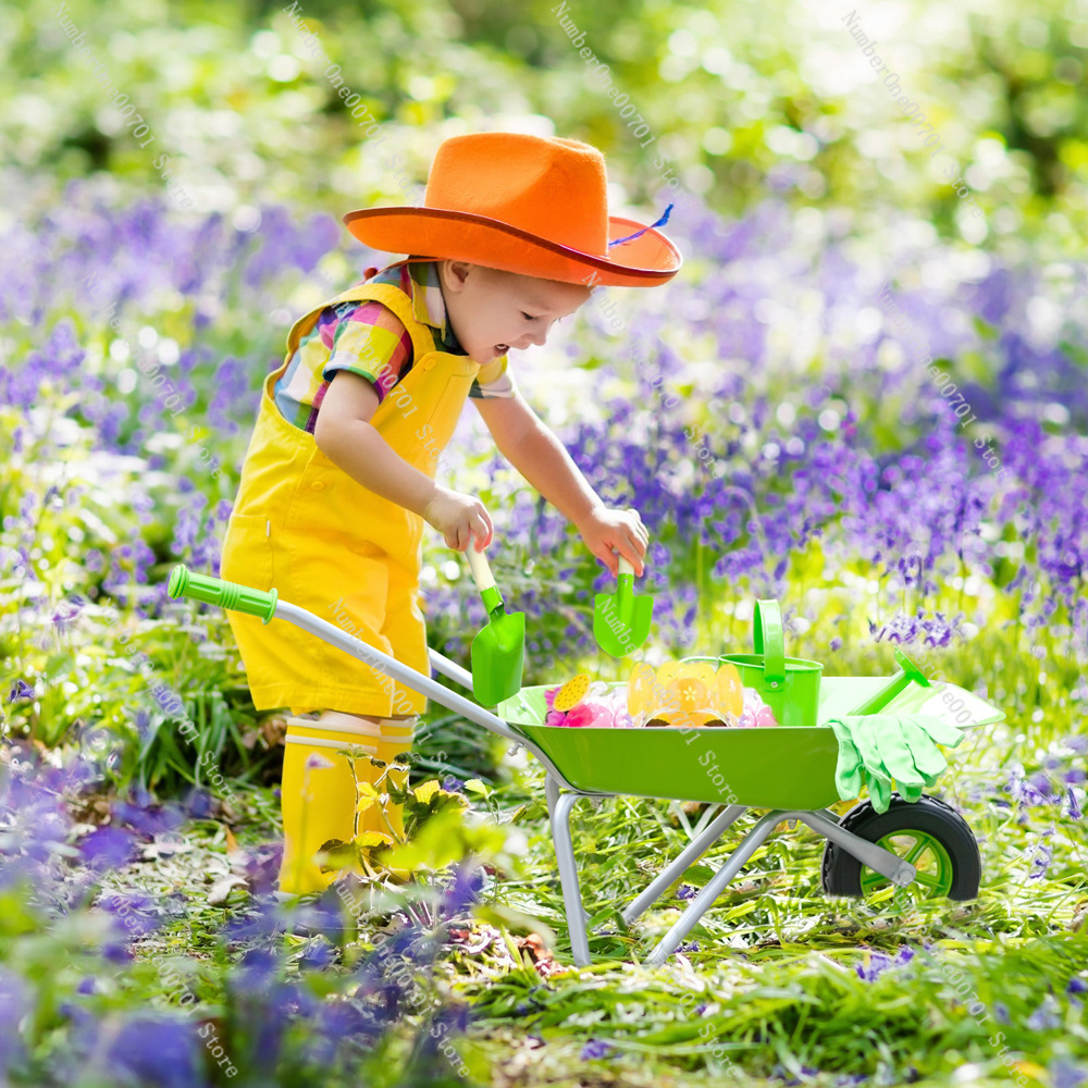Kids Outdoor Wheelbarrow, Gree - огляд і ціна Kids Outdoor Activity Toys