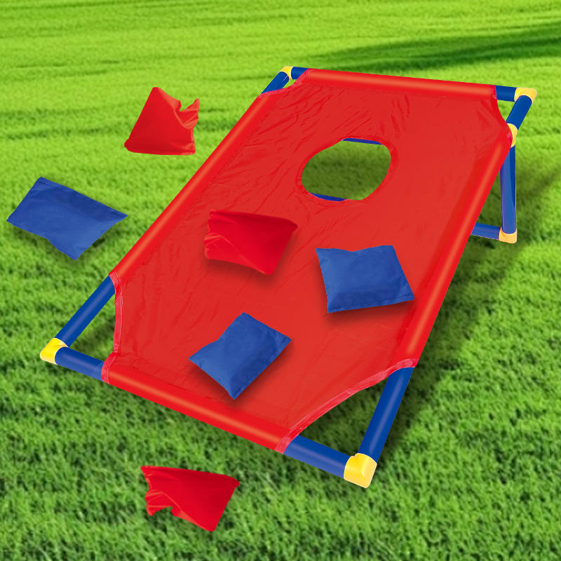Kids Bean Bag Toss Game Set Po - огляд і ціна Kids Indoor Outdoor Games