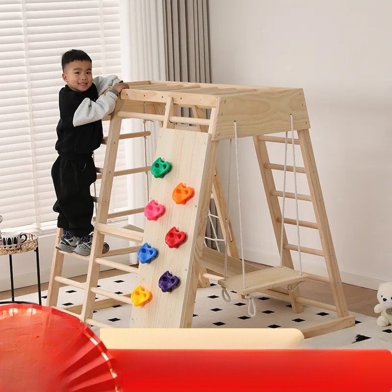 JMZ Wooden Jungle Gym Slide Cl - огляд і ціна Kids Outdoor Jungle Gym