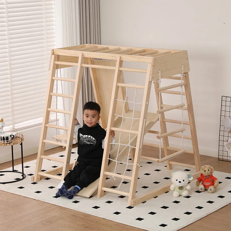 JMZ Wooden Jungle Gym Slide Cl - огляд і ціна Kids Outdoor Jungle Gym