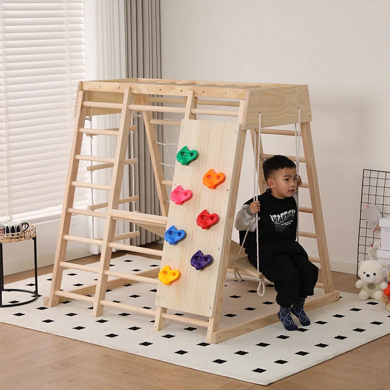 JMZ Wooden Jungle Gym Slide Cl - огляд і ціна Kids Outdoor Jungle Gym