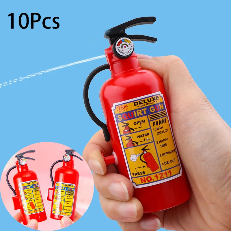 10Pcs Creative Mini Fire Extin - огляд і ціна Kids Outdoor Easter Toys