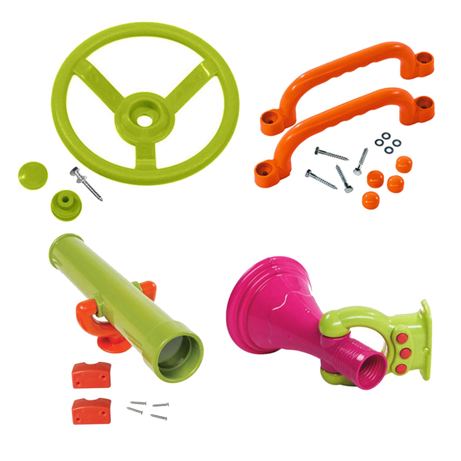 4 Pieces Jungle Gym Kingdom Pl - огляд і ціна Kids Outdoor Jungle Gym
