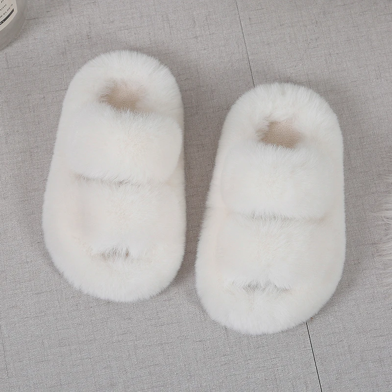 Girls Winter Fur Slippers Clas - огляд і ціна Kids Indoor Outdoor Slippers