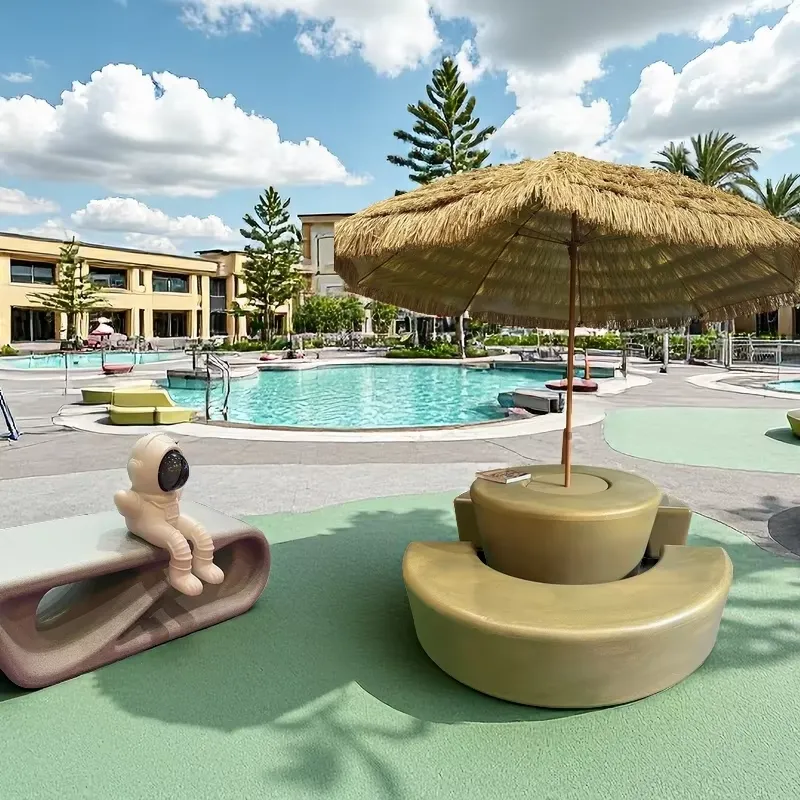 Modern Outdoor Round Table and - огляд і ціна Kids Outdoor Umbrella For Table