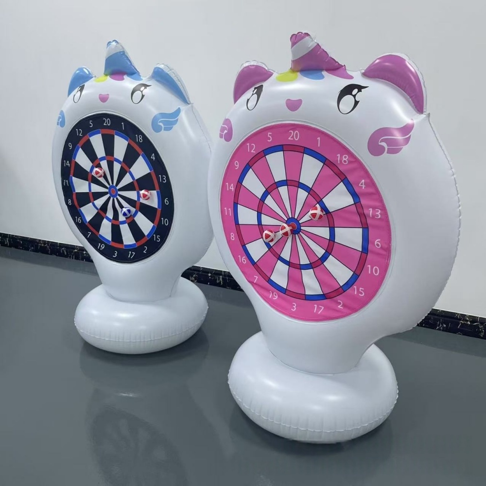 Inflatable Unicorn Throwing Ga - огляд і ціна Kids Outdoor Easter Toys
