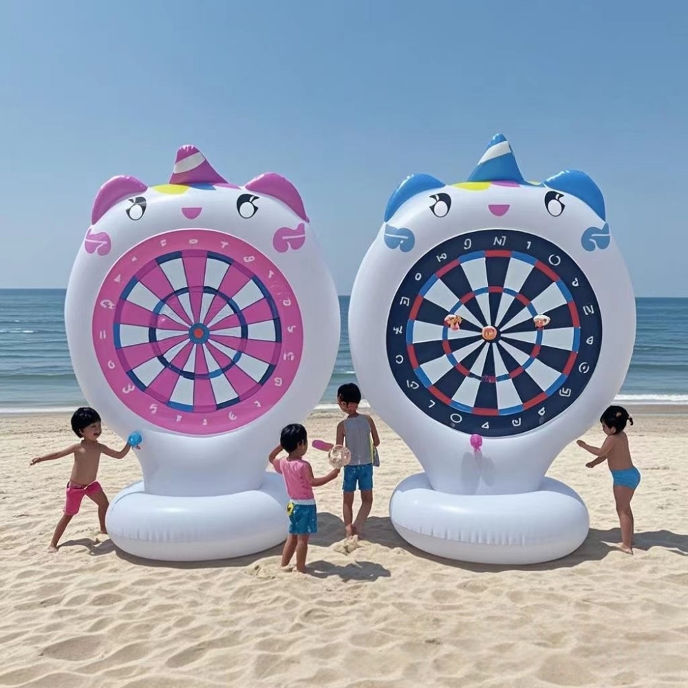 Inflatable Unicorn Throwing Ga - огляд і ціна Kids Outdoor Easter Toys