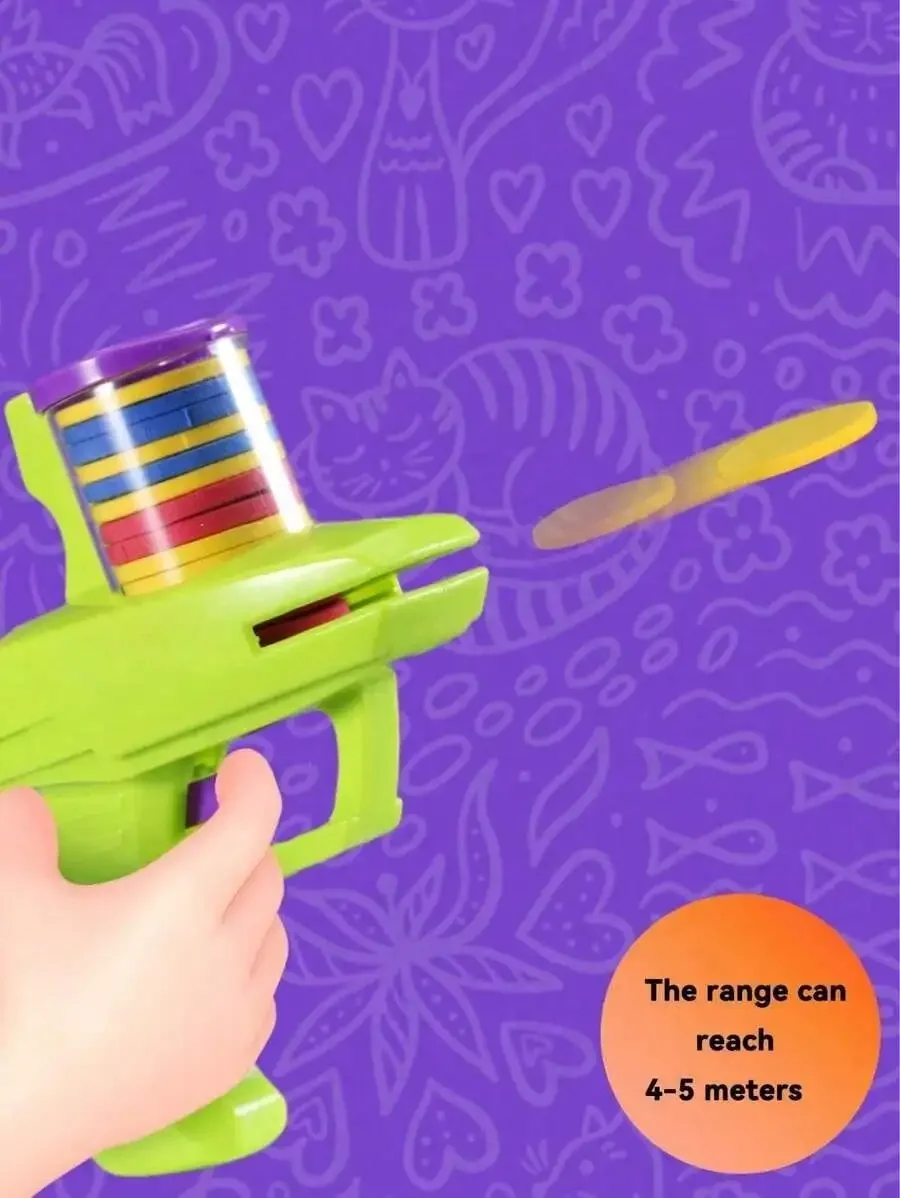 2026 Disc Launcher,Children's  - огляд і ціна Kids Indoor Outdoor Games