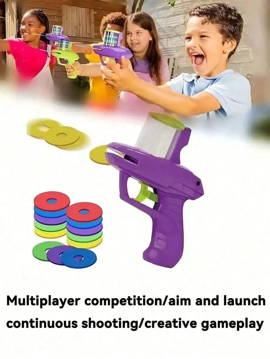 2026 Disc Launcher,Children's  - огляд і ціна Kids Indoor Outdoor Games