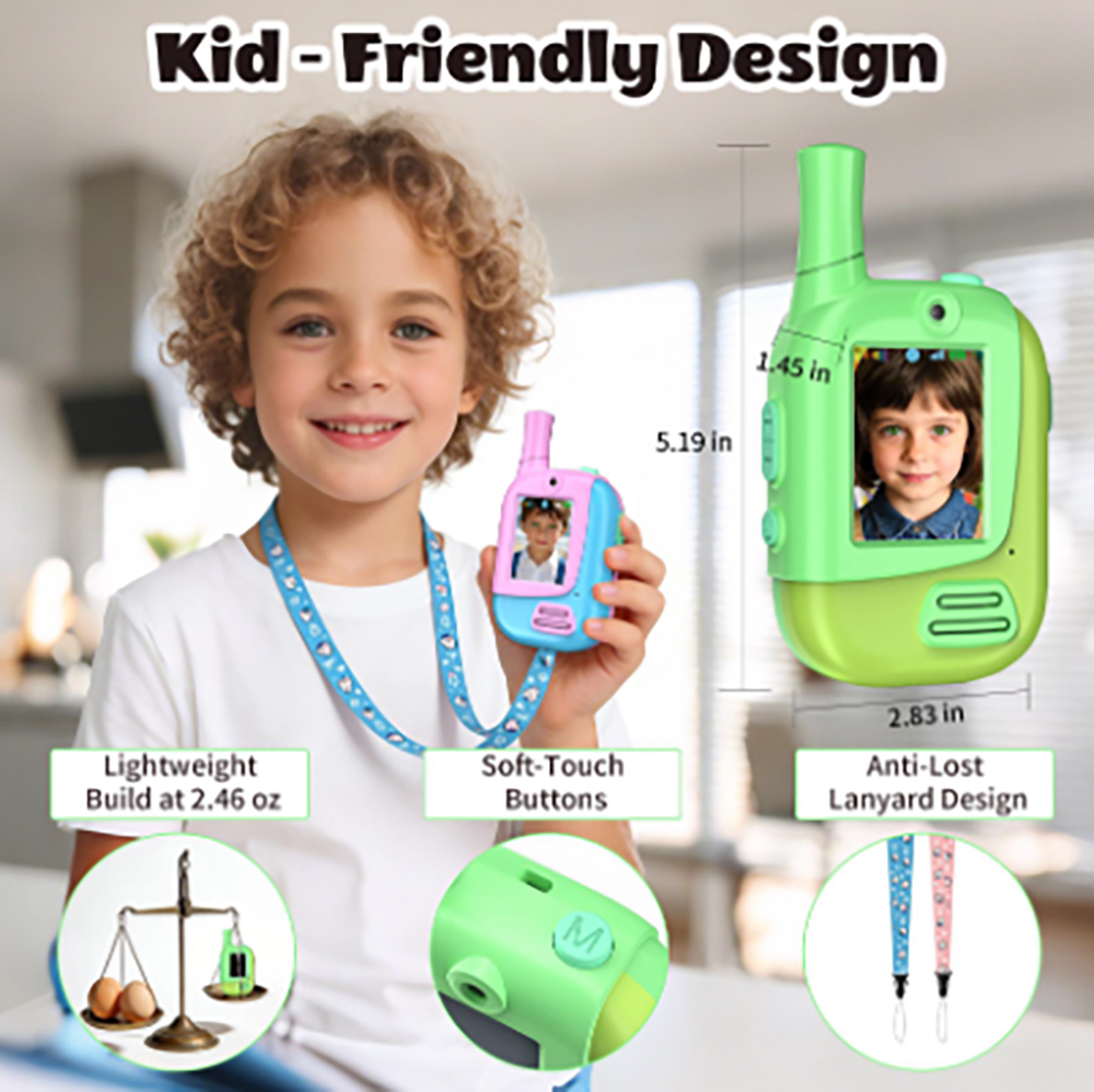 2 Pack Rechargeable Kids Video - огляд і ціна Kids Indoor Outdoor Games