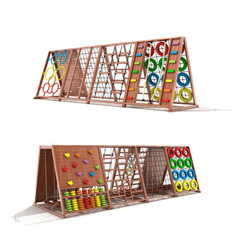 Outdoor Climbing Rock Frame Wo - огляд і ціна Kids Outdoor Jungle Gym