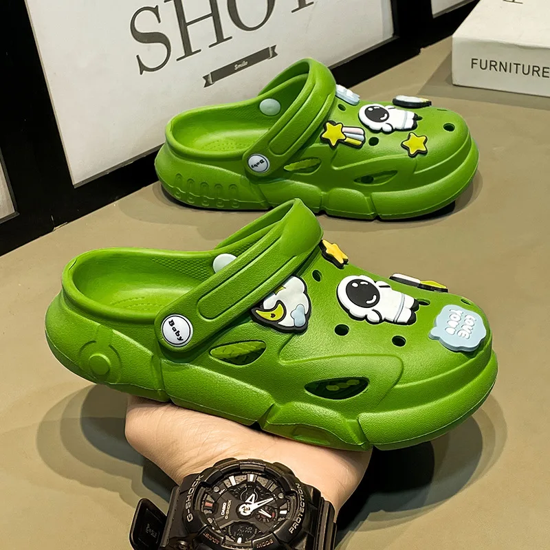 Childrens Sandals Antiskid Bre - огляд і ціна Kids Indoor Outdoor Slippers